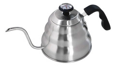 Jarra Barista Con Termometro Y Pico Largo 1200 Ml Cafe Leche