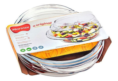 Cacerola Redonda Tapa Vidrio 25cm Marinex 6456 - comprar online