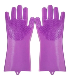 Guante Manopla Silicona Cepillo Cocina Baño Pettish Online en internet