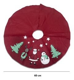 Pie De Arbol Navideño Alfombra Grande Navidad Pettish Online