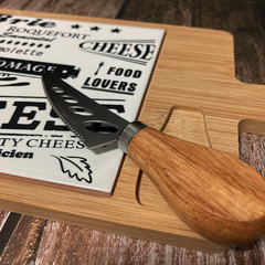 Set Para Quesos Tabla Pinches Ceramica Madera Pettish Online - tienda online