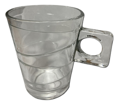 Imagen de Taza Jarro Cafe Te Vidrio Mug Diseño Hanoi 80cc X6 Pettish