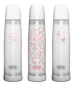 Termo Lumilagro Luminox De Acero Inoxidable Amores Pettish - comprar online
