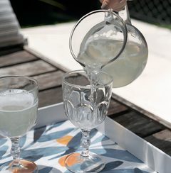 Copa Country Vidrio 310cc Agua Helado Postre Pack X6 Pettish Color Transparente - comprar online