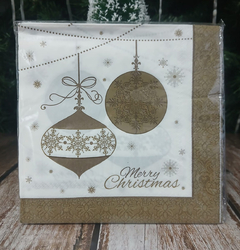 Servilletas Decoupage Navidad 20u - Decoracion Navidad - tienda online