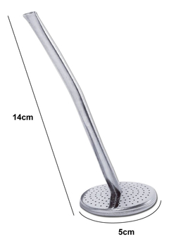 Bombilla Mate Urbano Saca Yerba Acero Inoxidable X8 Pettish - comprar online