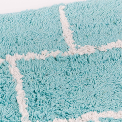 Alfombra De Baño Combinada Suave Algodon Pettish Online - comprar online