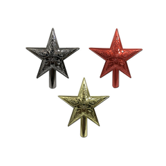 Adorno Estrella Puntal Doble Navidad Chica Deco - tienda online