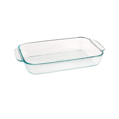 Fuente Rectangular Horno 2,8 Lt Pyrex Basics Vidrio