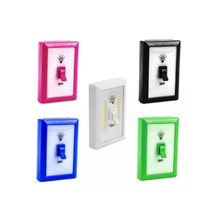 Luz Led Rectangular Placard A Pila 200 Lumens - Switch Light