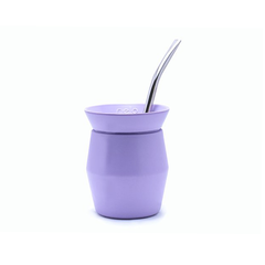 Mate Nelo Fico Con Bombilla Lavanda