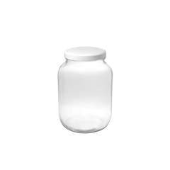Frasco Tarro Vidrio Conservas Tapa 3000cc 3litros Set x2 - comprar online