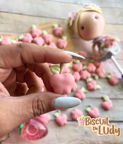 Maçãs cor de rosa