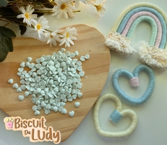 Mini corações azuis - comprar online