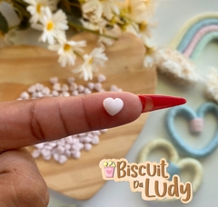 Mini corações lilás