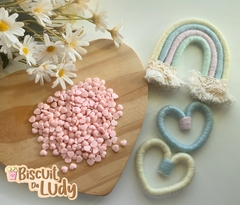 Mini corações rosa - comprar online