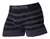 Boxer Hombre Algodón Rayas Anchas Seamless Stone Negro - comprar online