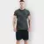 Remera Deportiva Mali Stone Para Hombre Verde Active - comprar online