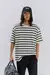 Remera Oversize Rayada "Andorra" - comprar online