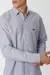 Camisa Algodón "Office" Rayada - hilo