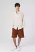 Camisa Mao Rayada de Lino "Loot" - hilo