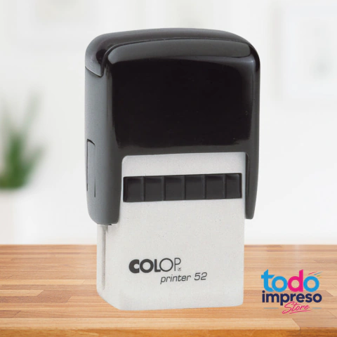 COLPS52 SELLO TEXTO PERSONALIZADO ENTINTABLE
