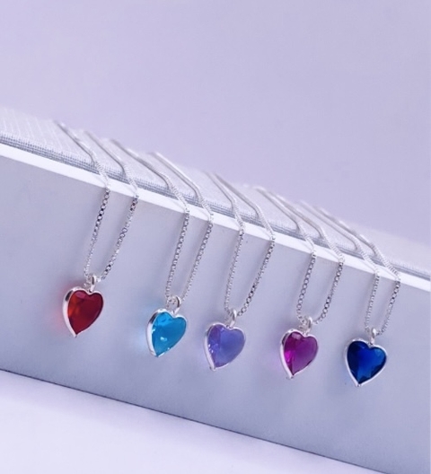 Colar Ponto de Luz em Prata 925