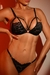 Conjunto Sensual em Renda sem Bojo Ajustável - comprar online