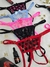 Calcinha Personalizável Fio Secretária em Tule de Coração com Regulagem na internet
