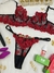 Conjunto Sexy Folha Personalizável sem Bojo e com Aro - Nuvens De Desejos