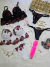 Conjunto Flor Personalizável com Bojo e Calcinha com Regulagem