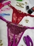 Calcinha Personalizável Fio Tule de Folha com Regulagem - comprar online