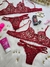 Conjunto Poderosa Personalizável sem Bojo com Aro e Dupla Regulagem - Nuvens De Desejos