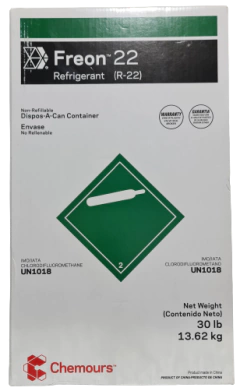 Freon 22 Garrafa x 13,620 kgs