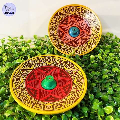 Incensário Peruano em Cerâmica