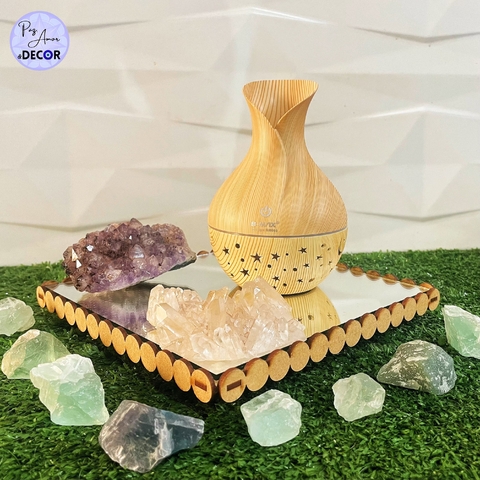 Umidificador e Difusor de Aromas USB com Led B-MAX (130 ml)