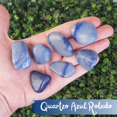 Quartzo Azul Rolado
