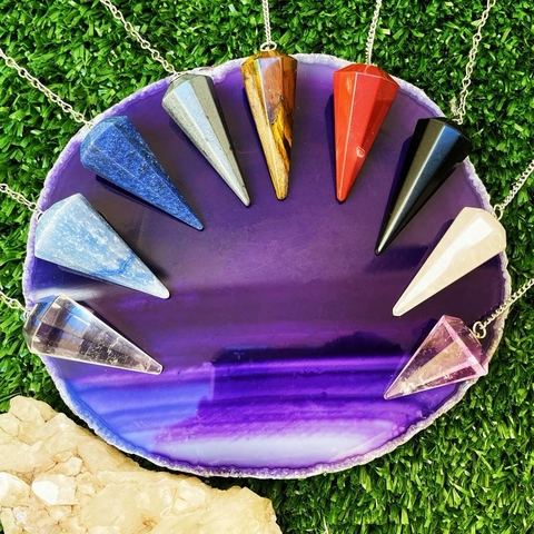 Pêndulos de Pedra Natural