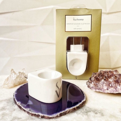 Aromatizador elétrico branco - Via Aroma