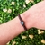 Pulseira Esfera Única com Água Marinha - comprar online