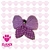 Collar de cuero con moño - comprar online