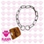 collar de ahorque collie 50 cm "Per-ros"