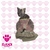 Pechera para gato con pollera y moño N1 - comprar online