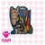 Conjunto para gato fluor