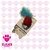 Erizo felpa con plumas