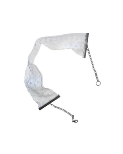 CHOKER ENCAJE ANCHO - BLANCO - comprar online