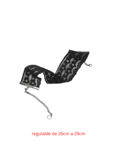 CHOKER ENCAJE ANCHO - NEGRO en internet