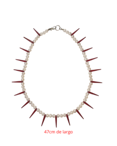 COLLAR PUAS - PERLAS - SATURNII