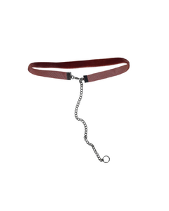 CHOKER TERCIOPELO - ROJO en internet