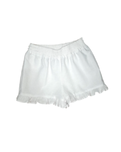 ENSUEÑO - SHORT CON VOLADOS - BLANCO en internet